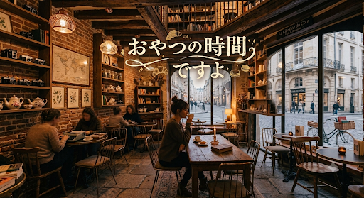 おやつの時間ですよ